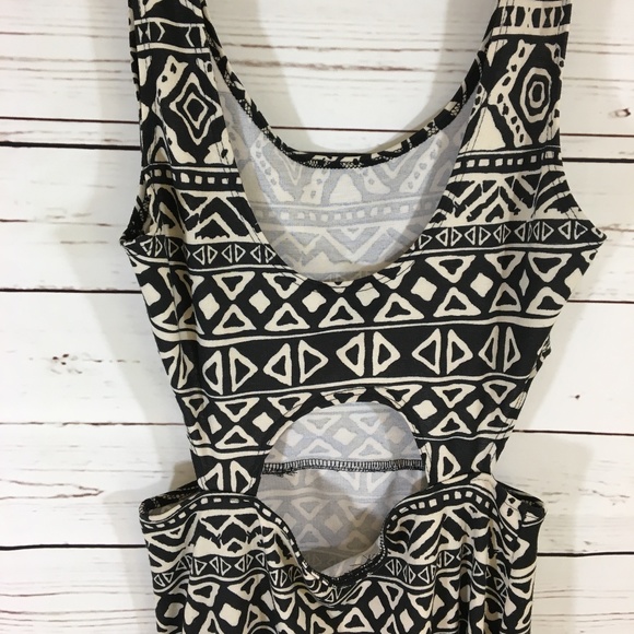 Vibe Sportswear Cut Out High Low Summer Dress - Picture 6 of 8